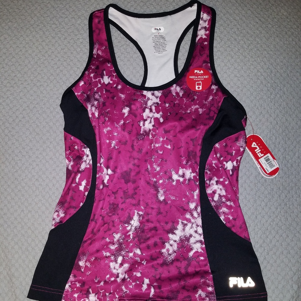 Fila racerback athletic top